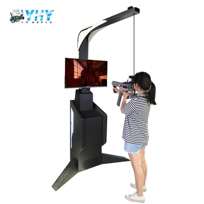 500w VR εξοπλισμός προσομοιωτή πυροβολισμού Vive DP Γυαλιά Μικρό αποτύπωμα αυτοεξυπηρέτηση 9d Παιχνίδι πυροβολισμού