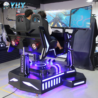 3KW 2 Παίκτες VR Παιχνιδάκι 3DOF 3 Εικόνα VR αγωνιστικό αυτοκίνητο