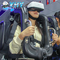 Μηχανή προσομοιωτών παιχνιδιών VR 1080 περιστροφής για το τυχερό παιχνίδι Arcade VR