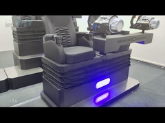 YHY 8 θέσεις Εικονική Πραγματικότητα Πυροβολιστικό Παιχνίδι Τρεις οθόνες 7D Κινηματογράφος με Gatling VR Gun