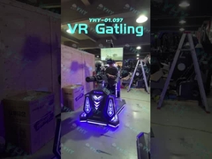 YHY-01.097 VR παιχνίδι σκοποβολής gatling διασκεδαστικό κέντρο παιχνιδιών εσωτερικού χώρου μηχανή arcade