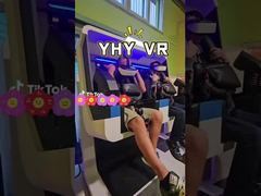 YHY-01.064 Διπλά καθίσματα VR 360 Simulator Virtual Reality Roller Coaster