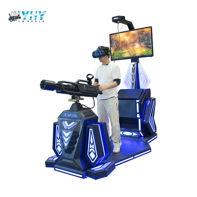 VR Gun Gatling Simulator Εικονική πραγματικότητα Κέντρο παιχνιδιών Εμπορικό Κέντρο Ενοικίαση επιχειρήσεων