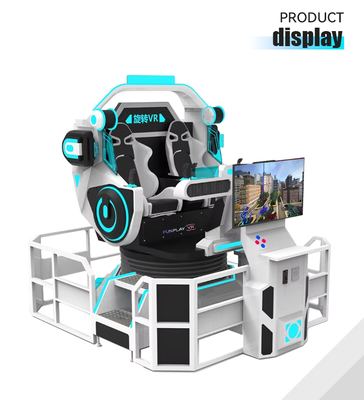ΥHY VR UFO Machine Virtual Reality Roller Coaster Simulator 9D 2 5 Seats 360 UFO Machine Εταιρεία κατασκευής εξοπλισμού παιχνιδιού