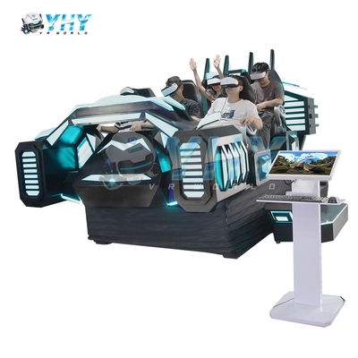 9d VR Cinema 6-Player VR Movie Playing Game Machine Εικονική πραγματικότητα Πολυπαίκτης εξοπλισμός παιχνιδιών