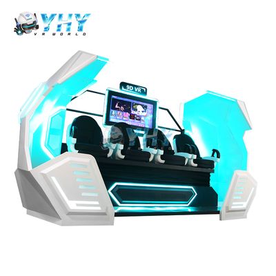 9D VR Cinema Flight Shooting Simulator 4 Seats Cinema in Amusement Park from China Manufacturer