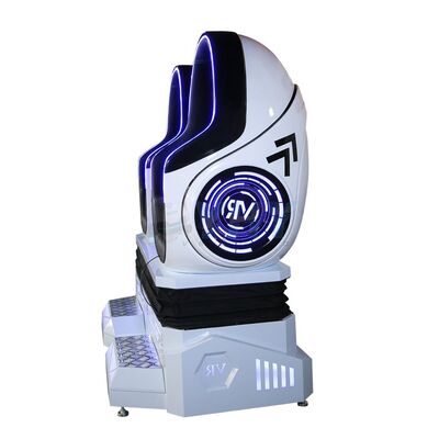 Παιχνίδια διασκέδασης εσωτερικού χώρου 9D VR Chair Cinema 2 Seats Virtual Egg Reality Παιχνίδια VR εξοπλισμός προς πώληση