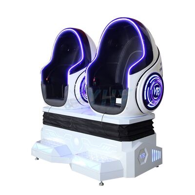 Υψηλής ποιότητας διπλός παίκτης Roller Coaster Simulator 9d Egg 9d Vr Cinema Κερδίστε χρήματα