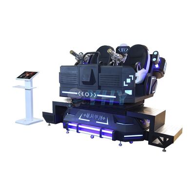 Νέος 9D προσομοιωτής εικονικής πραγματικότητας Mecha Warrior 2 θέσεις μοναδικό σχήμα κινηματογράφου VR μηχανή παιχνιδιού