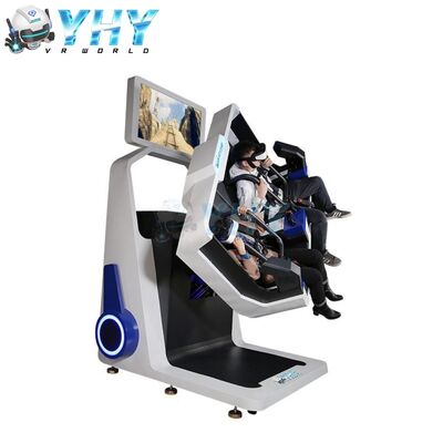 360 Degree Virtual Reality Roller Coaster 5000W Motor Load 200KG 2 Players Adult Game Machine in Entertainment Park 