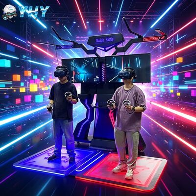 VR προσομοιωτής Εικονική Πραγματικότητα Εξαιρετική Μηχανή Δύο παίκτες Περπατώντας στο Διάστημα Διαδραστικό εμπορικό κέντρο Εντός εξωτερικού