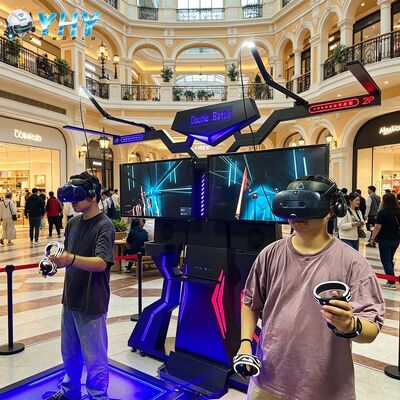 Vr Two Versus Motion-sensing Game Console Multiplayer Online Μεγάλη βολή Θόρυβος Σκοτεινό πεδίο μάχης Εμπειρία μουσείο Εξοπλισμός