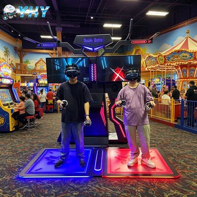 Indoor Multiplayer 9D VR Cinema Interactive Games Simulator Πλατφόρμα Metal Construction Οικιακή χρήση Φιλικό προς 60+