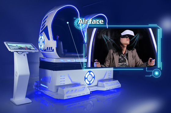 2 προσομοιωτής εδρών εικονικής πραγματικότητας Multiplayer κινηματογράφων αυγών φορέων 9D VR για τον ενήλικο και τα παιδιά