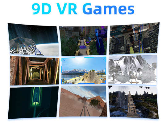 Μεγάλα παιχνίδια 9D εμπειρίας εκκρεμών VR προσομοιωτής 1080 βαθμού παιχνιδιών εικονικής πραγματικότητας