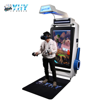 Εσωτερική πλατφόρμα εγχώριου χρησιμοποιημένη νόμισμα VR πυροβολισμού προσομοιωτών παιχνιδιών VR οθόνης 55 ίντσας