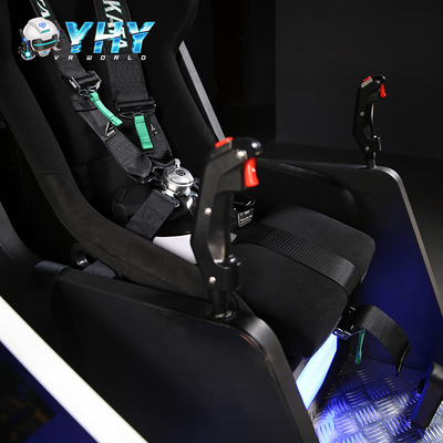 μίνι VR έδρα προσομοιωτών παιχνιδιών 110V 9D περιστροφή 360 βαθμού για την εσωτερική παιδική χαρά