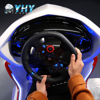 Εσωτερικός προσομοιωτής 2.5KW αγώνα Arcade παιδικών χαρών προσομοιωτών αυτοκινήτων εικονικής πραγματικότητας YHY