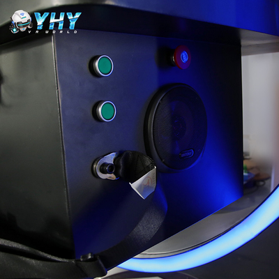 Προσομοιωτής Arcade 360 κινηματογράφων λεωφόρων YHY 9D VR αγορών μηχανή παιχνιδιών περιστροφής VR