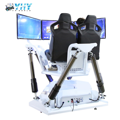 YHY VR 9D Racing Car Simulator 3 Screen F1 Οδήγηση Arcade παιχνίδια Racing Simulator Cockpit Indoor Amusement Game Center