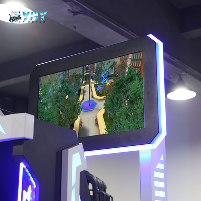 VR Roller Coaster Εικονική πραγματικότητα προσομοιωτής 360 μοίρες Game Chair