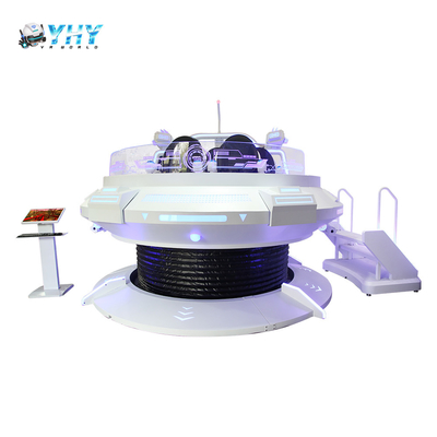 VR UFO 360 μοίρες περιστροφή 9D προσομοιωτής VR κινηματογράφος για 5 παίκτες