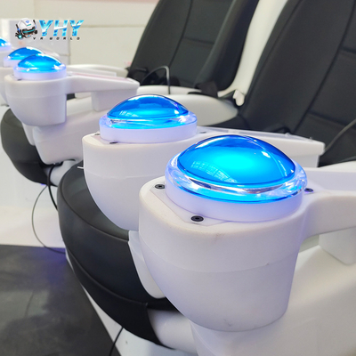 VR UFO 360 μοίρες περιστροφή 9D προσομοιωτής VR κινηματογράφος για 5 παίκτες