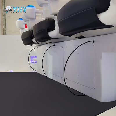 Εξοπλισμός προσομοιωτή VR 9D μηχανή παιχνιδιού UFO αέρας αισθητήρα τροχόσπιτο πόδι σκούπισμα λειτουργία VR καρέκλα