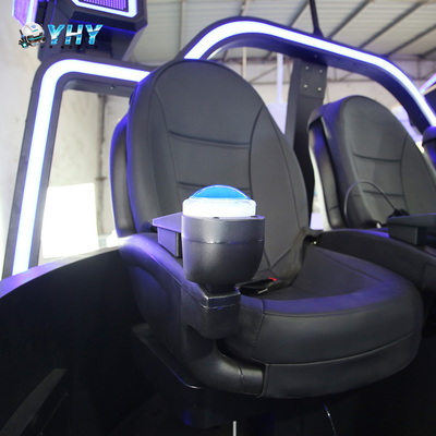Μαύρο VR UFO με 200 παιχνίδια, περιστροφή 360 μοιρών, προσομοιωτής σκοποβολής