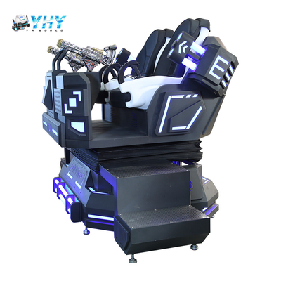 YHY 9D VR προσομοιωτής εικονικής πραγματικότητας κινηματογράφος εσωτερική μηχανή διασκέδασης 2 θέσεις Mecha Warrior
