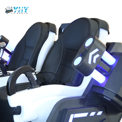 YHY 9D VR προσομοιωτής εικονικής πραγματικότητας κινηματογράφος εσωτερική μηχανή διασκέδασης 2 θέσεις Mecha Warrior