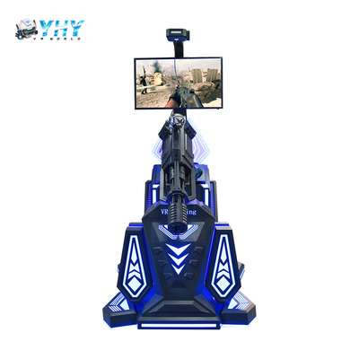 Guangzhou YHY 9D VR Gatling1 Παίκτης Σίμουλαριό Πυροβολισμού Πυροβολισμού Παιχνιδιού Πάρκου Περιπέτειας