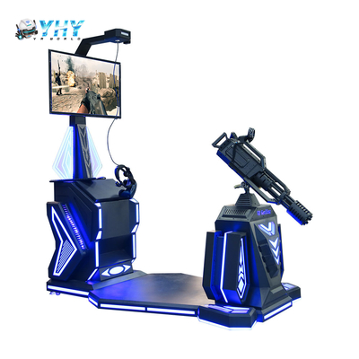 Κίνα Κατασκευαστής 9D Shooting VR Gatling Indoor Arcade Game Machine Standing Shoot Gaming στο πάρκο διασκέδασης