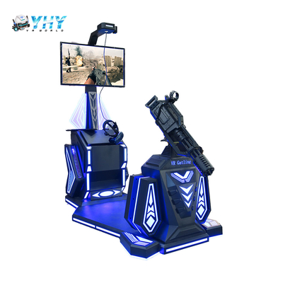 Κίνα Κατασκευαστής 9D Shooting VR Gatling Indoor Arcade Game Machine Standing Shoot Gaming στο πάρκο διασκέδασης