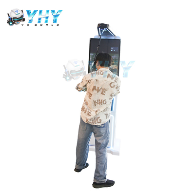 9D VR Shooting Arcade Παιχνίδι Μηχανή Εικονική Πραγματικότητα 42 ιντσών Εικονική Εικόνα Ζωντανή Εμφάνιση VR Shoot Simulation