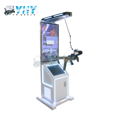 9D VR Shooting Arcade Παιχνίδι Μηχανή Εικονική Πραγματικότητα 42 ιντσών Εικονική Εικόνα Ζωντανή Εμφάνιση VR Shoot Simulation