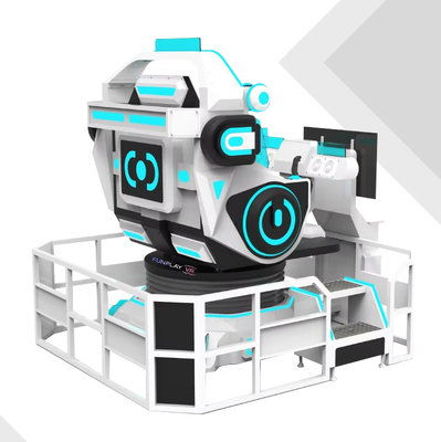 Γκουανγκζού YHY VR Roller Coaster 2 Θέσεων Mini UFO Rotation Simulator Εσωτερικό Πάρκο Ψυχαγωγίας
