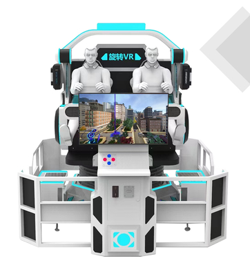 ΥHY VR UFO Machine Virtual Reality Roller Coaster Simulator 9D 2 5 Seats 360 UFO Machine Εταιρεία κατασκευής εξοπλισμού παιχνιδιού