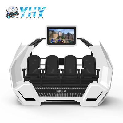 Κίνα Direct Factory 4 καθίσματα VR Cinema Virtual Reality Σίμουλα Shooting Charming Capsule 42 ιντσών Εμφάνιση Μηχανή Παιχνιδιού