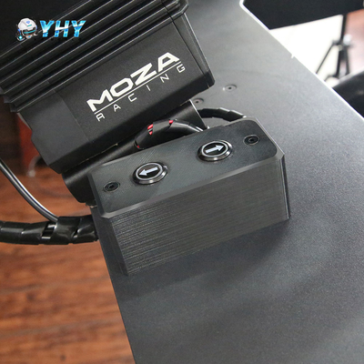9D VR Εσωτερικό Πάρκο Ψυχαγωγίας Προσομοιωτής F1 3 Οθονών Οδήγηση Αγωνιστικού Αυτοκινήτου προς Πώληση