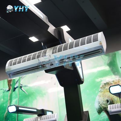 Έργο εξομοιωτή VR μοτοσυκλέτας 6 ατόμων με ισχύ 3,5KW & ρυθμιζόμενη πλάτη