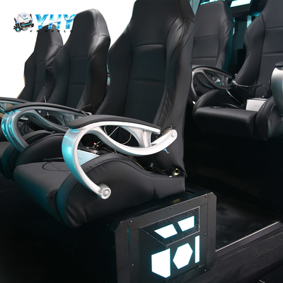 VR Σινεμά 9D Βιντεοπαιχνίδι Ταινία 3 DOF Πλατφόρμα Καρέκλα 6 Παικτών Vr Θέατρο Εσωτερικό Πάρκο Ψυχαγωγίας Διασκέδαση