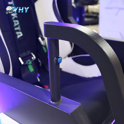 VR Roller Coaster περιστρεφόμενος προσομοιωτής εικονική πραγματικότητα 360 VR Single Chair για ψυχαγωγία πάρκων διασκέδασης