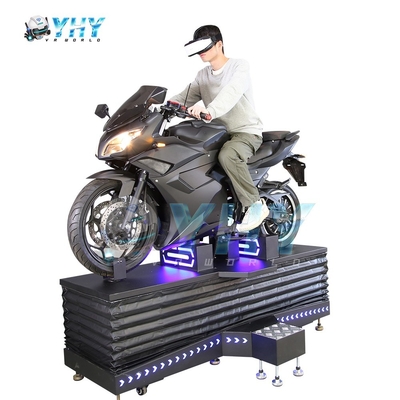 Εσωτερικό Ψυχαγωγικό Πάρκο VR Racing Προσομοιωτής Μοτοσυκλέτας Προς Πώληση