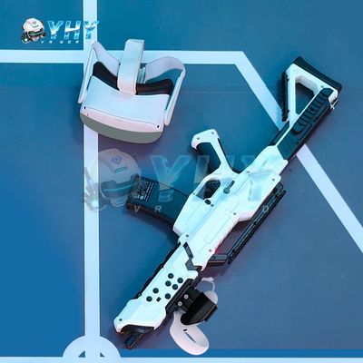 Ταχύτερο ROI κλειδί κλειδί λύση VR Multiplayer Arena Free Roaming VR Shooting Game για το πάρκο διασκέδασης