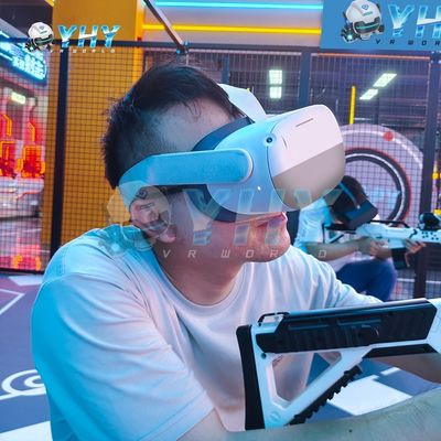 Εικονική Πραγματικότητα Ελεύθερης Περιπλάνησης Σκοποβολής 4-6 Παικτών Διαδραστικό Παιχνίδι Περιπλάνησης