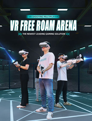 Δωρεάν Περπατώντας Roaming VR Arena Multiplayer Indoor Adventure για εμπορικό κέντρο