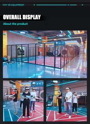 Μεγάλος Χώρος Εσωτερικού Χώρου VR Shooting Simulator Free Walking & Roaming Multiplayer Arena