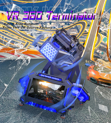 VR 360 Roller Coaster VR Flight Simulator Racing Single Chair Shooting Game Machine Εικονική πραγματικότητα Εξοπλισμός θεματικού πάρκου
