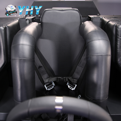 9D VR Simulator Εικονική Πραγματικότητα Παιχνίδι Αγώνων Πολλαπλών Παικτών Περιστρεφόμενο 360 Μοίρες Τρενάκι